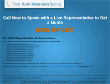 Tablet Screenshot of fast-autoinsurance-quotes.com